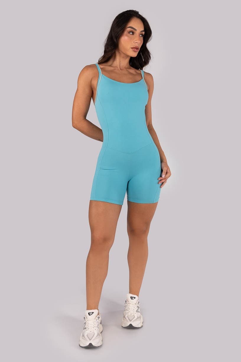 Macaquinho com Vivo nas Alças (Brisa / Bege) | Ref: K4572-B