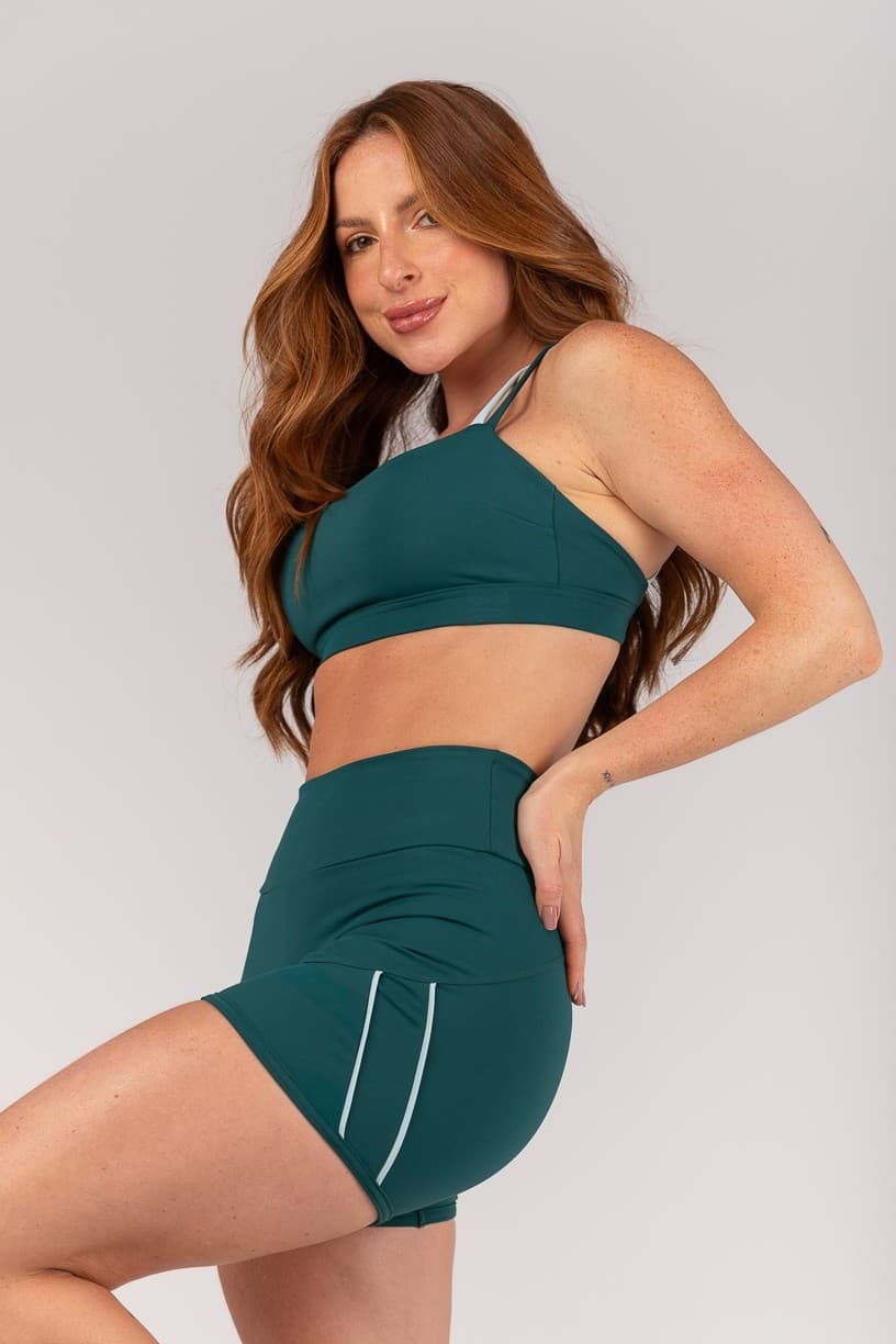 Short com Recorte no Bumbum e Vivos (Imperial / Glacial) | Ref: K4654-A