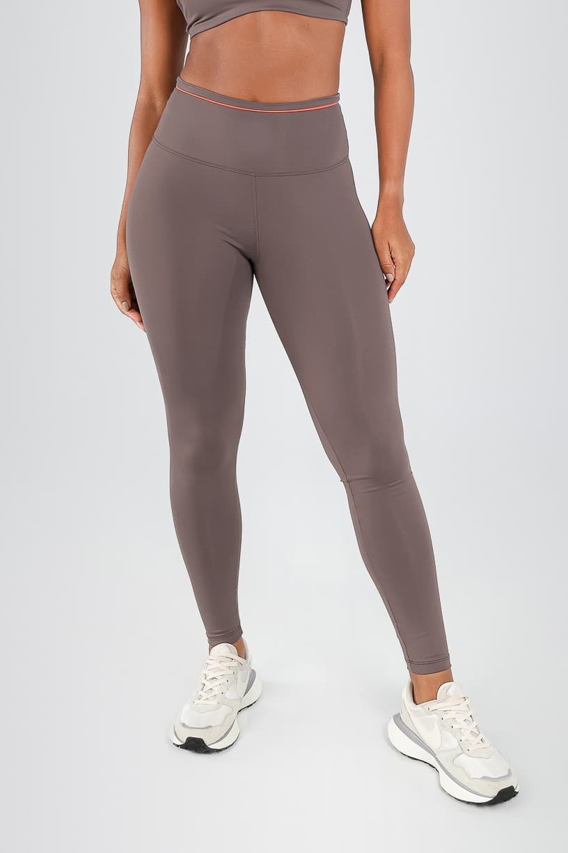 Calça Legging com Vivo (Trufa) | Ref: K4725-A