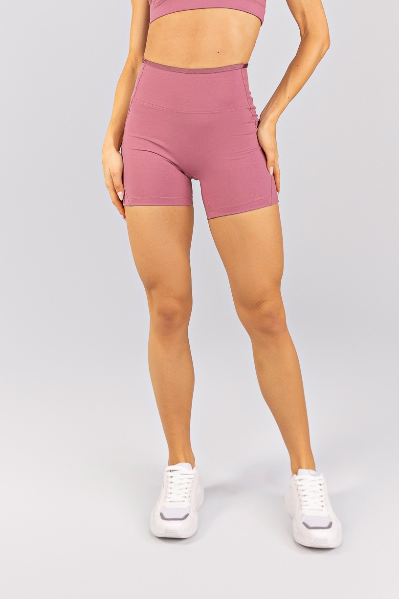 Short sem Gancho com Vira Platinada (Jazz / Rosa Vintage) | Ref: K4743-A