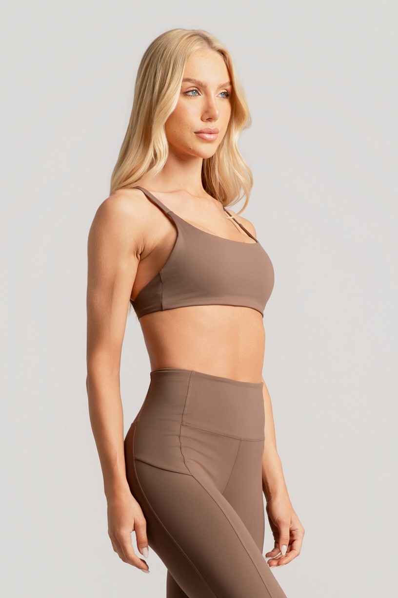 Top com Alças e Costas Abertas (Capuccino) | Ref: K4750-C