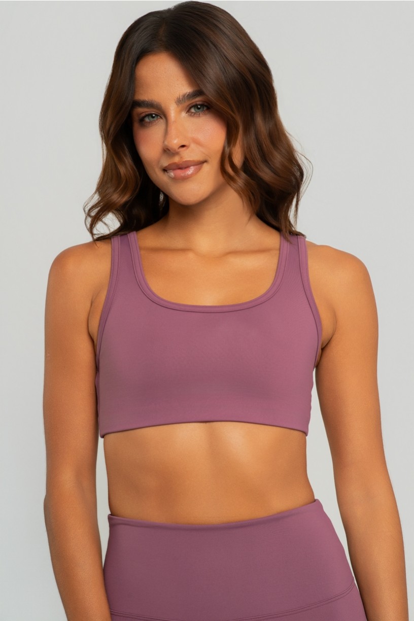 Top Básico com Alças Largas (Malva) | Ref: K4819-J