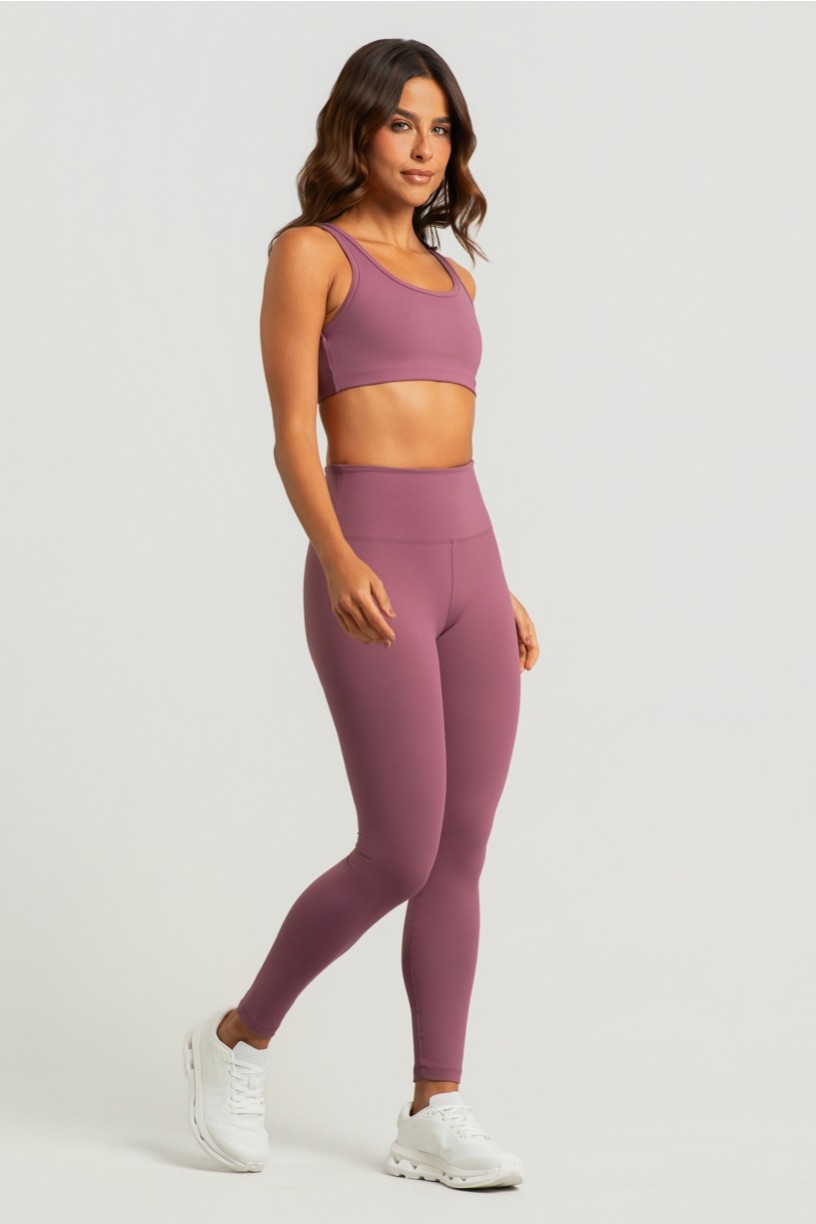 Calça Legging Básica (Malva) | Ref: K4818-J