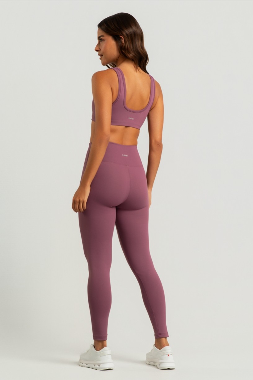 Calça Legging Básica (Malva) | Ref: K4818-J