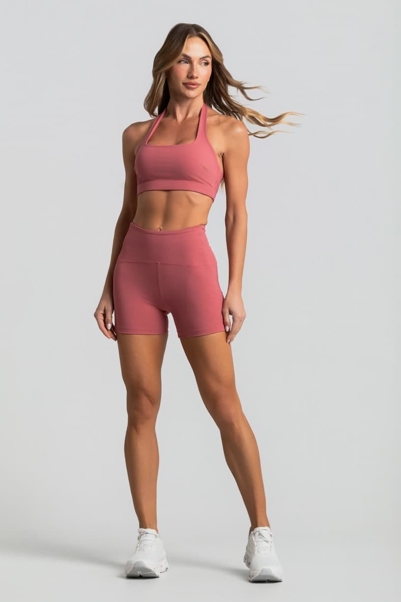 Short com Bolsos no Cós (Hibisco) | Ref: K4882-C