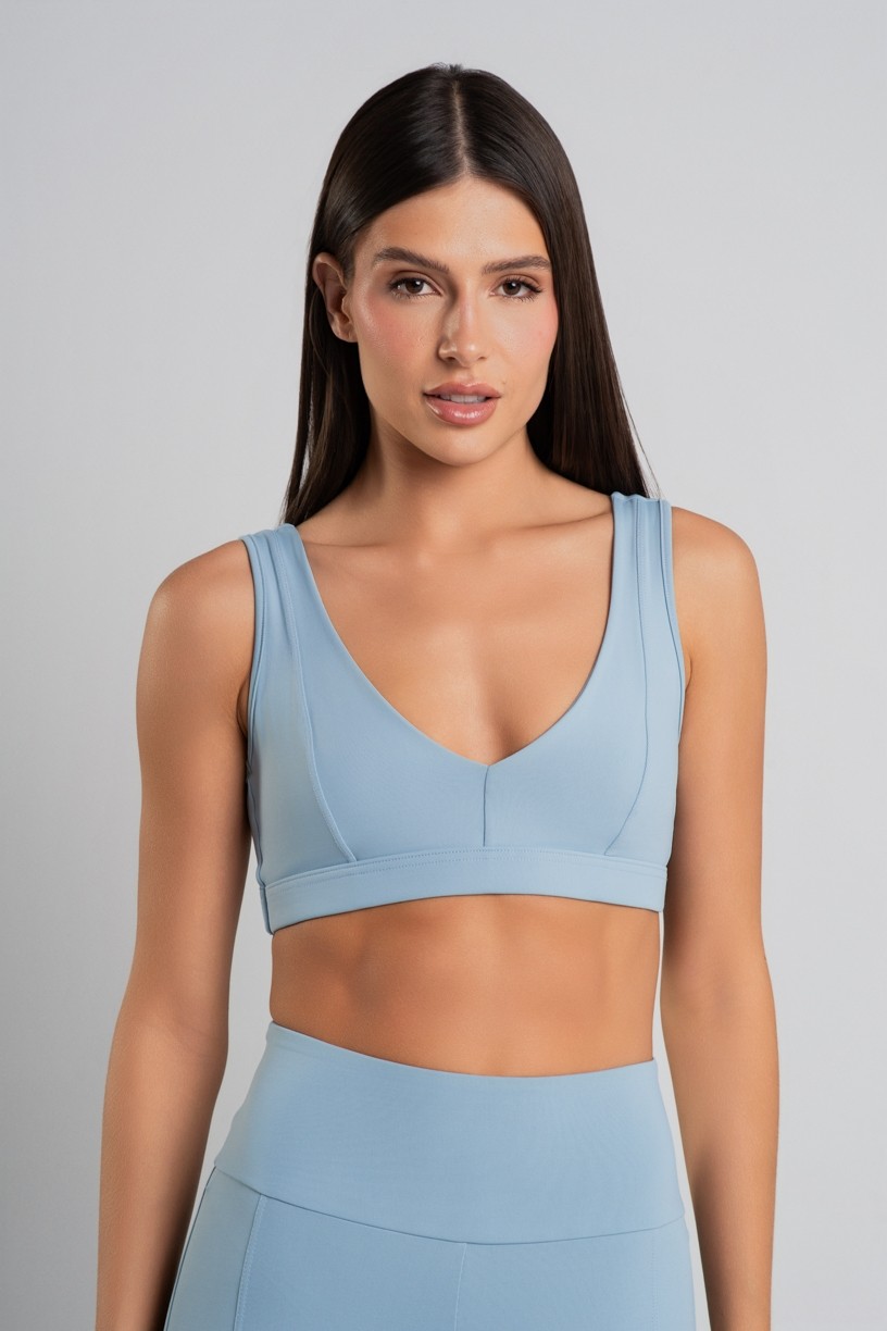 Top com Decote V e Costas Abertas (Íris) | Ref: K5055-A