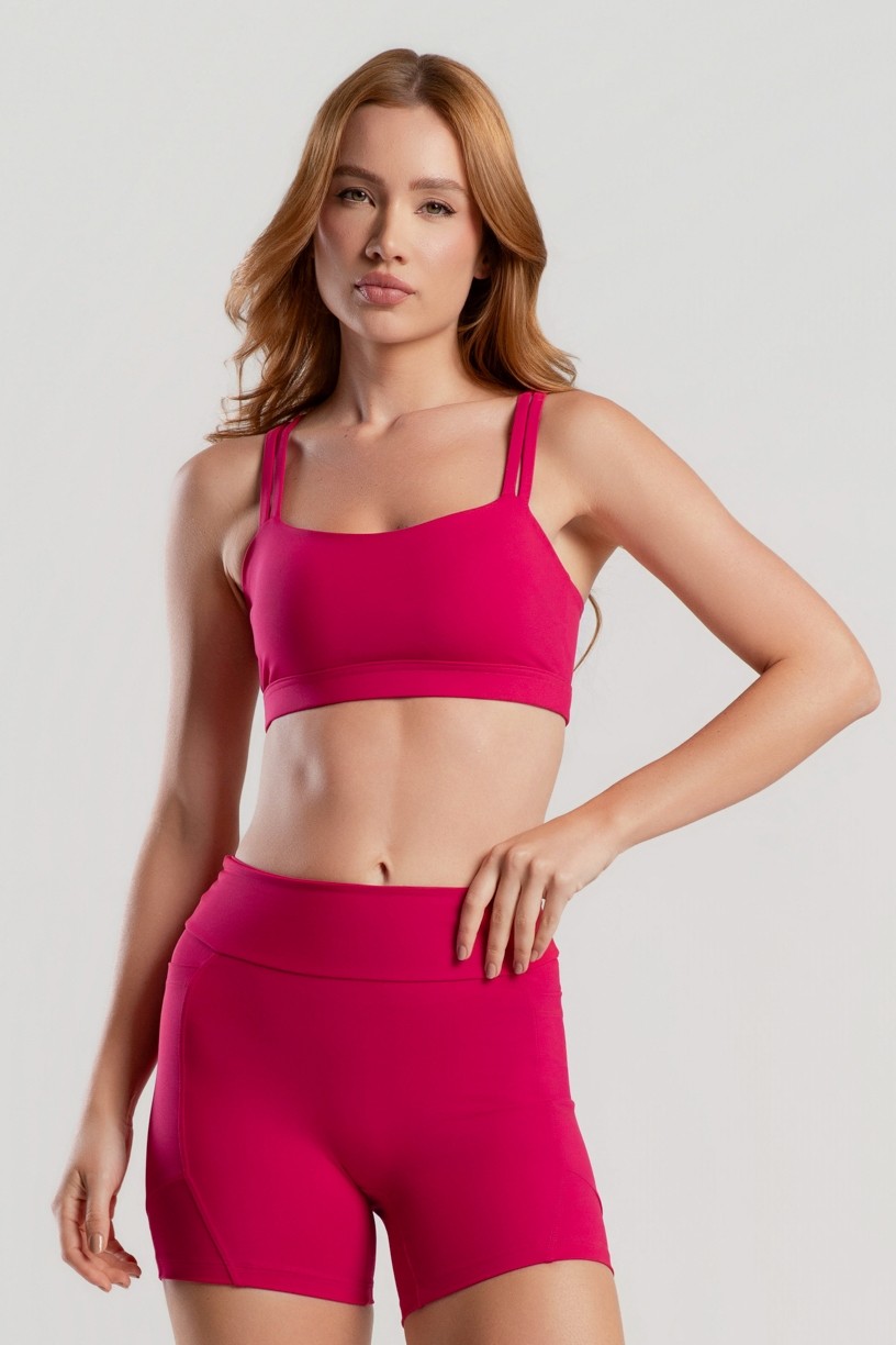 Short sem Gancho com Bolsos e Cós Estreito (Amora) | Ref: K5076-B