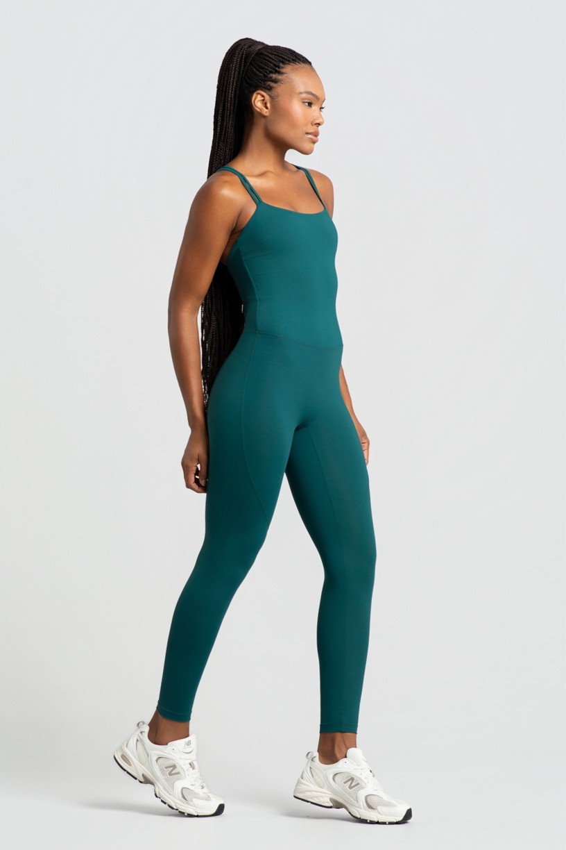 Macacão com Decote Reto e Tiras nas Costas (Imperial) | Ref: K4971-A