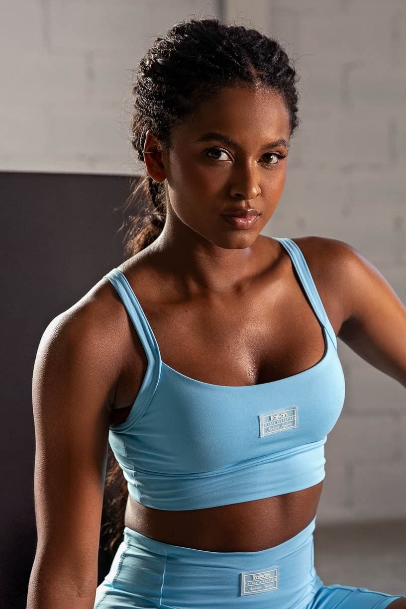 Top Alças Largas (Azul Céu) | Ref: K4199-G